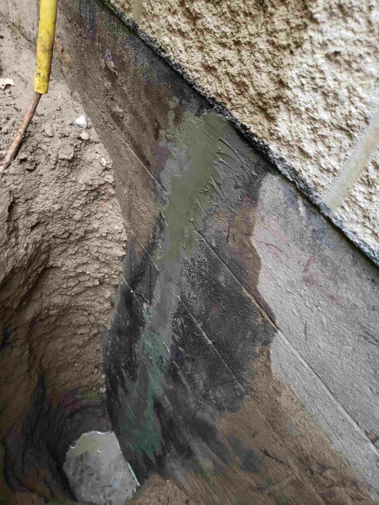 Repair of Cracked Foundation, H2O Drainage Systems, Traverse City, MI