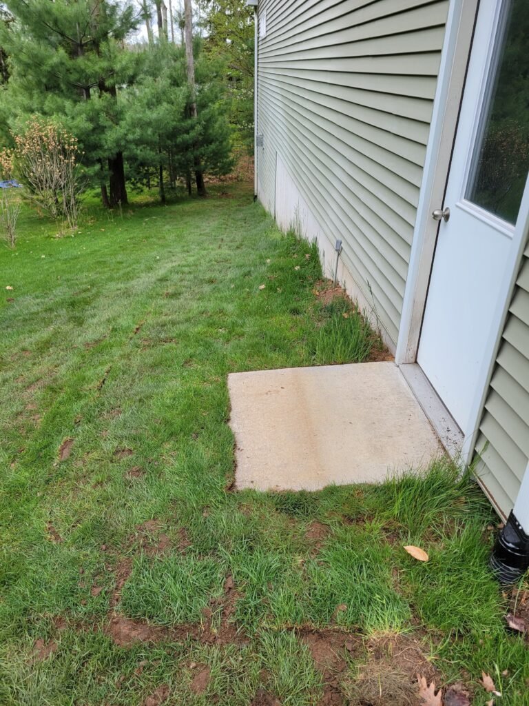 Basement waterproofing and drainage services in Traverse City MI by H2O Drainage Systems