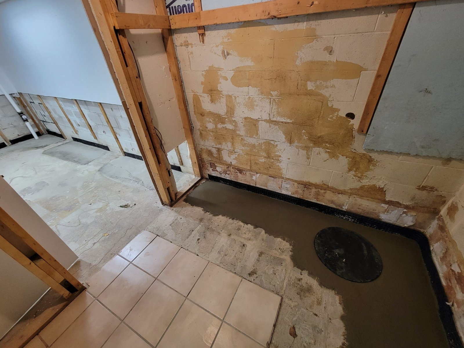 interior waterproofing