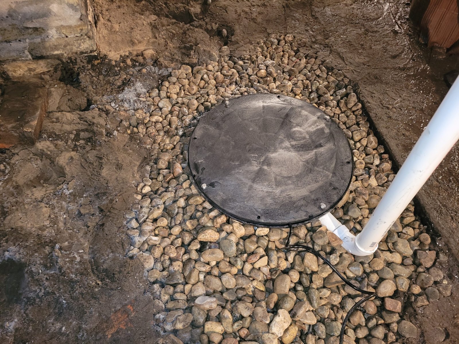 sump pump install