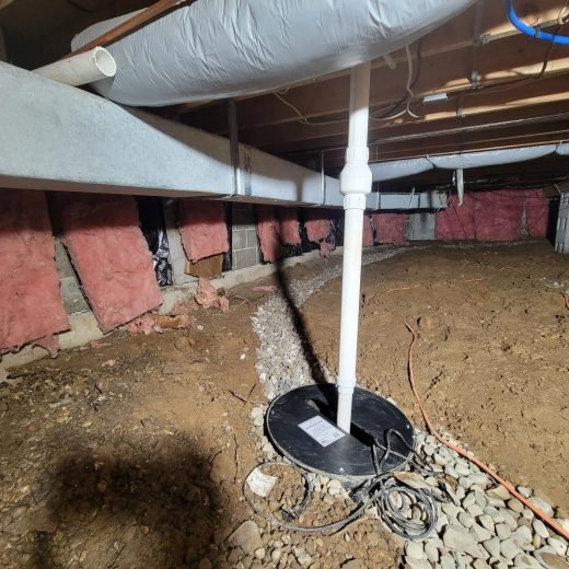 crawl space drainage systems