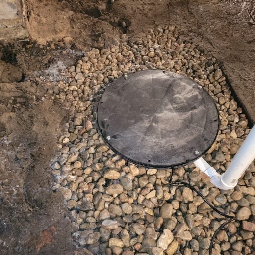 sump pump install